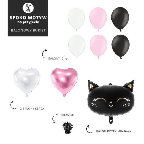 HALLOWEEN-roz-czarny-balonowy-bukiet-z-kotkiem