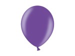 Balony 30cm, fioletowy metaliczny, Metallic Purple, 6szt.| PartyDeco Strong Balloons