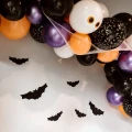 Naklejki dekoracyjne, nietoperze, HALLOWEEN, 8szt.