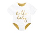 Serwetki papierowe Hello Baby, 20 szt. | BABY SHOWER | CHRZEST