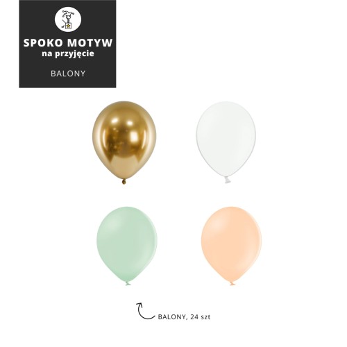 Zestaw-balonow-24sztuki-BRZOSKWINIA&PISTACJA