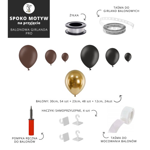 Balonowa-girlanda-PRO---WHISKY