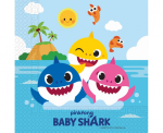 Serwetki Baby Shark, 20 szt. | REKINY
