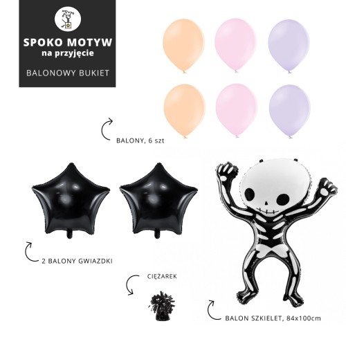 Balonowy_bukiet-HALLOWEEN_SZKIELET