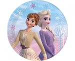 Talerzyki Kraina Lodu 2: Wind Spirit / Frozen 2, 23cm, 8 szt. | ZIMOWY