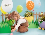 Balony lateksowe 30cm Egg Hunt, WIELKANOC, mix 7szt.