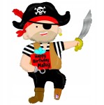 Balon foliowy Pirat | PIRACI