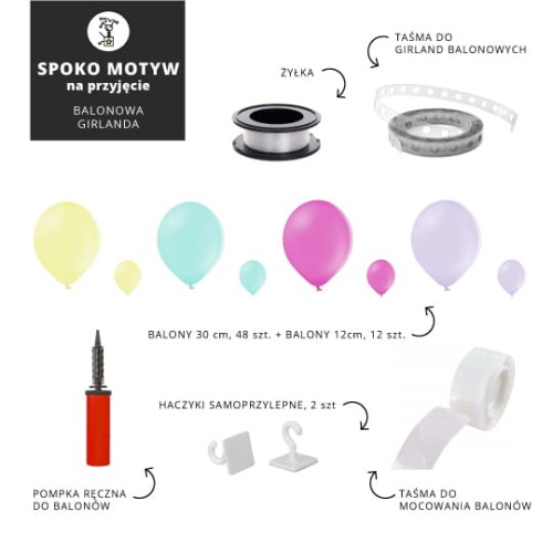 Balonowa-girlanda-BASIC-JEDNOROŻEC-PASTELOWY.jpg