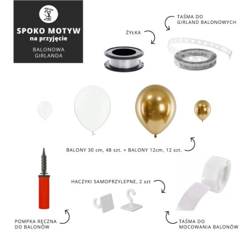 Balonowa-girlanda-BASIC-KOMUNIA-BIAŁY-ZŁOTY-GLOSSY.jpg