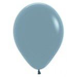 Balony 30cm, Pastel Dusk Blue, 50szt. | Sempertex Pastel Dusk