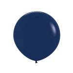 Balony 61cm, Navy Blue, 1szt. | Sempertex Fashion Solid