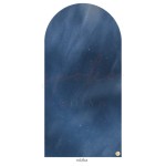 Dekoracja wielkoformatowa ŚCIANKA DO ZDJĘĆ, JASEŁKA, NOCNE NIEBO, 95x190cm (Wybierz materiał: karton 5W EB + nóżka (cięcie do linii prostej u dołu, wykończenie laminatem, nóżka na odwrocie))