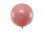 Balon Jumbo 60cm, brudny różowy, Pastel Wild Rose | PartyDeco Strong Balloons