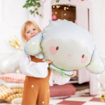 Balon foliowy Owieczka, biały | WIELKANOC | FARMA