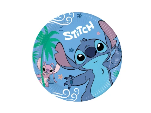 Talerzyki Stitch & Angel, 20cm, 8szt.