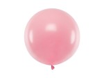 Balon Jumbo 60cm, j. różowy, Pastel Baby Pink | PartyDeco Strong Balloons
