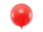 Balon Jumbo 60cm, czerwony, Pastel Poppy Red | PartyDeco Strong Balloons