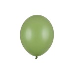 Balony 30cm, oliwkowy zielony, Pastel Rosemary Green, 6szt.| PartyDeco Strong Balloons
