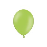 Balony 30cm, j. zielony, Pastel Bright Green, 6szt.| PartyDeco Strong Balloons