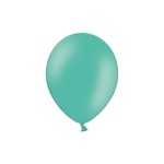 Balony 30cm, akwamaryna, Pastel Aquamarine, 6szt.| PartyDeco Strong Balloons