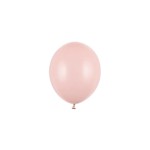 Balony 23cm, zgaszony różowy, Pastel Dusty Rose, 6szt.| PartyDeco Strong Balloons