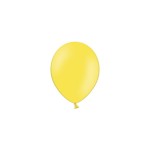 Balony 23cm, żółty, Pastel Lemon Zest, 6szt.| PartyDeco Strong Balloons