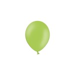 Balony 23cm, j. zielony, Pastel Bright Green, 6szt.| PartyDeco Strong Balloons