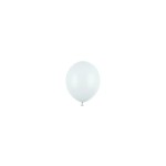 Balony 12cm, mglisty j. niebieski, Pastel Light Misty Blue, 6szt.| PartyDeco Strong Balloons