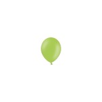 Balony 12cm, j. zielony, Pastel Bright Green, 6szt.| PartyDeco Strong Balloons