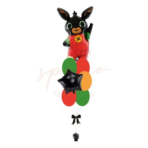 Balonowy bukiet z helem, Urodziny, BING (odbiór osobisty, dostawa, Kraków)