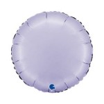 Balon foliowy Satin Lilac, okrągły, j. fioletowy