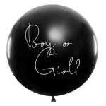 Balon Gigant 100cm, Boy or Girl, Dziewczynka | GENDER REVEAL