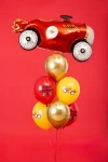 Balony lateksowe 30cm, Autka, mix, 6szt.