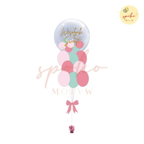 balonowy-bukiet-z-personalizowana-kula-bubble-ROZOWE-SWIETA-krakow.jpg