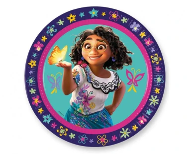 Talerzyki Encanto, 23cm, 8szt. | ENCANTO