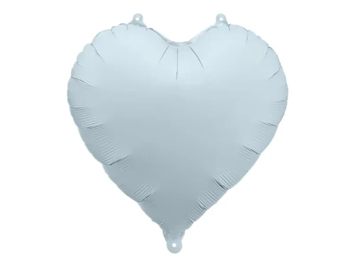 Balon foliowy Serce, mglisty niebieski