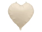 Balon foliowy Serce, beżowy