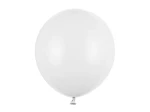 Balon 43cm, biały, Pastel Pure White, 1szt. | PartyDeco Strong Balloons