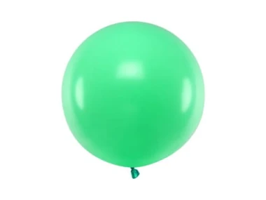 Balon Jumbo 60cm, zielony, Pastel Green | PartyDeco Strong Balloons + HEL (odbiór osobisty, dostawa Kraków)