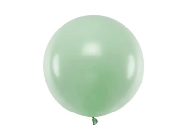 Balon Jumbo 60cm, pistacjowy, Pastel Pistacho | PartyDeco Strong Balloons + HEL (odbiór osobisty, dostawa Kraków)
