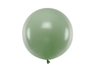 Balon Jumbo 60cm, oliwkowy zielony, Pastel Rosemary Green | PartyDeco Strong Balloons + HEL (odbiór osobisty, dostawa Kraków)