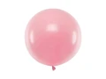 Balon Jumbo 60cm, j. różowy, Pastel Baby Pink | PartyDeco Strong Balloons + HEL (odbiór osobisty, dostawa Kraków)