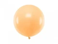 Balon Jumbo 60cm, j. pomarańczowy, Pastel Light Peach | PartyDeco Strong Balloons + HEL (odbiór osobisty, dostawa Kraków)