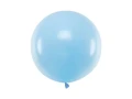 Balon Jumbo 60cm, j. niebieski, Pastel Baby Blue | PartyDeco Strong Balloons + HEL (odbiór osobisty, dostawa Kraków)