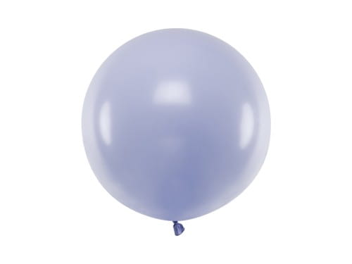 Balon Jumbo 60cm, j. fioletowy, Pastel Light Lilac | PartyDeco Strong Balloons + HEL (odbiór osobisty, dostawa Kraków)