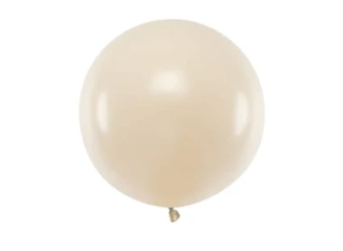 Balon Jumbo 60cm, cielisty, Pastel Nude | PartyDeco Strong Balloons + HEL (odbiór osobisty, dostawa Kraków)