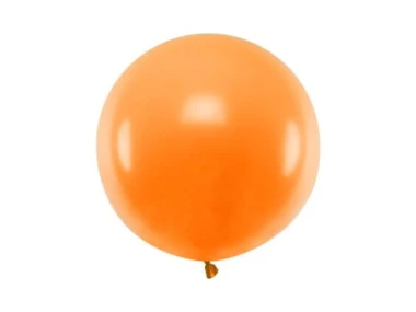 Balon Jumbo 60cm, c. pomarańczowy, Pastel Mandarin Orange | PartyDeco Strong Balloons + HEL (odbiór osobisty, dostawa Kraków)