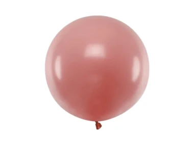 Balon Jumbo 60cm, brudny różowy, Pastel Wild Rose | PartyDeco Strong Balloons + HEL (odbiór osobisty, dostawa Kraków)