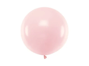 Balon Jumbo 60cm, blady różowy, Pastel Pale Pink | PartyDeco Strong Balloons + HEL (odbiór osobisty, dostawa Kraków)