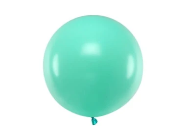 Balon Jumbo 60cm, akwamaryna, Pastel Aquamarine | PartyDeco Strong Balloons + HEL (odbiór osobisty, dostawa Kraków)